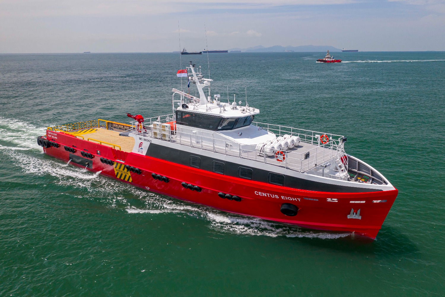 Strategic Marine Delivers Fast Crew Boat To Centus Marine Ship Technology