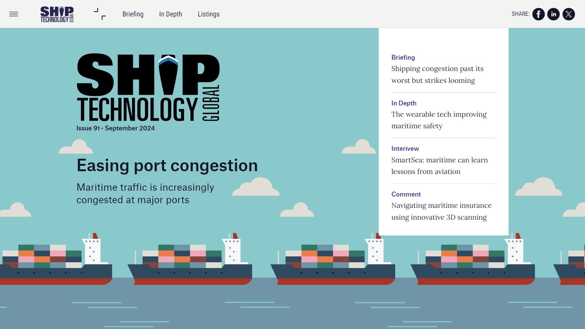 Easing port congestion Digimags